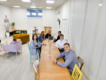 L'équipe MB avec les Simones