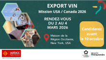 Export vin : mission USA / Canada 2026