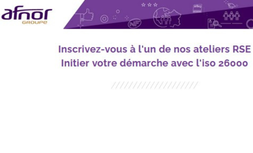 RSE : Initiez votre démarche avec l'ISO 26000