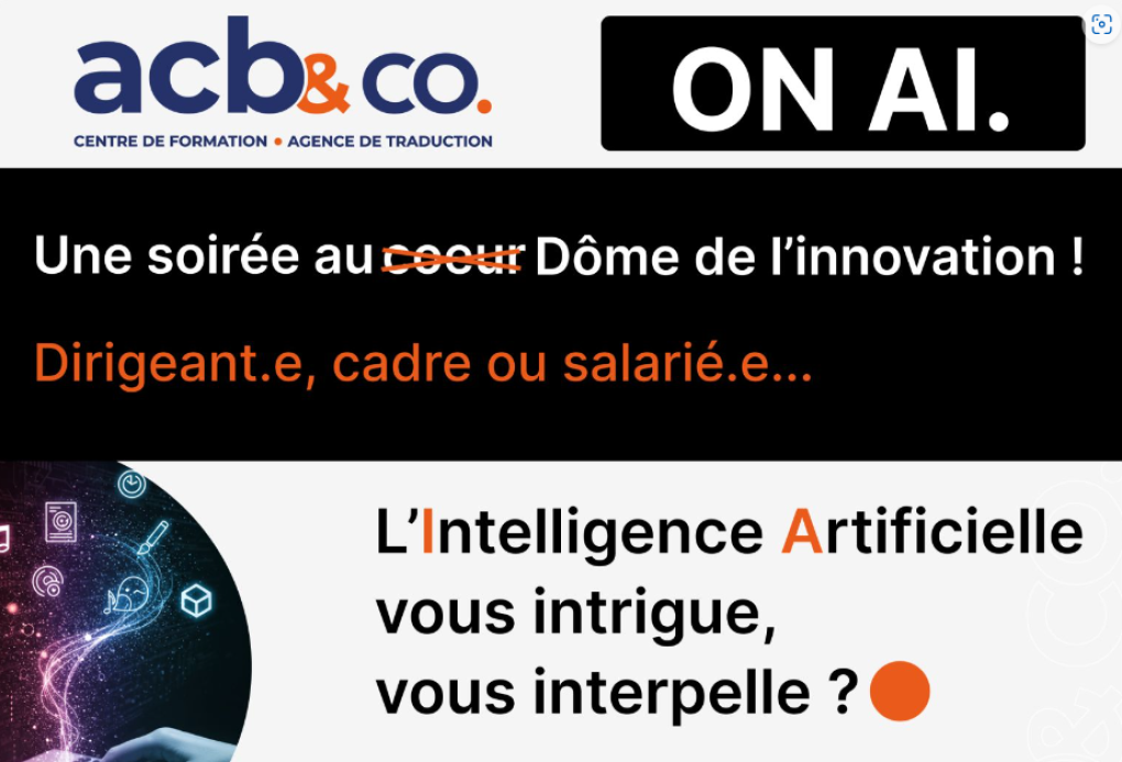 Soirée IA au Café Le Dôme